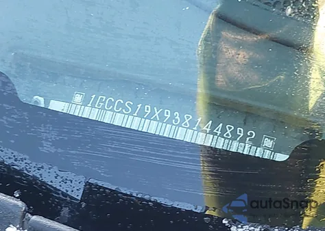 2003 Chevrolet S-10 Ls z USA, uszkodzony, nr VIN 1GCCS19X938144892